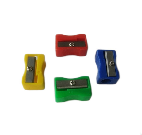 Multicolor Uni-hole Plastic Pencil Sharpeners